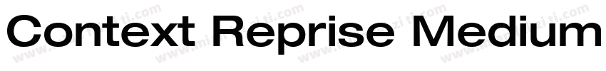 Context Reprise Medium SSi Medium字体转换